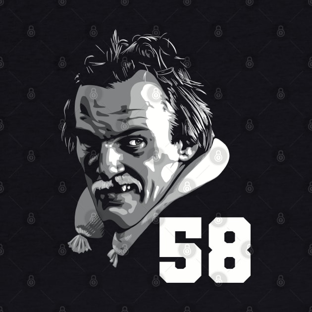 Jack Lambert greyscale by @johnnehill